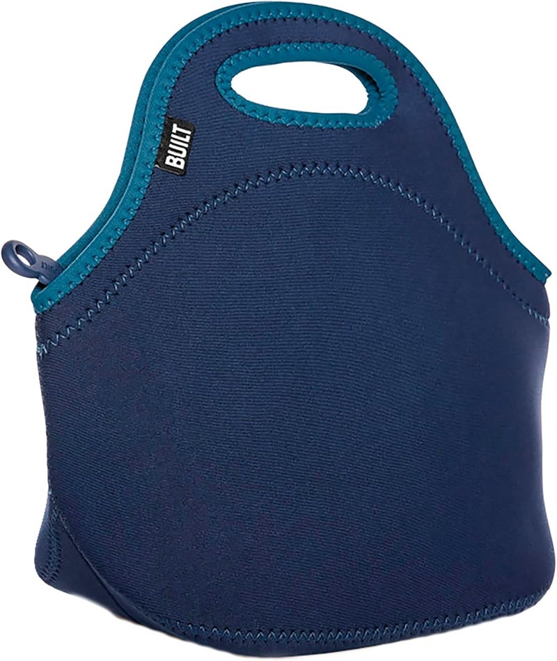 Built Gourmet Getaway Neoprene Lunch Bag - Insulated, Reusable, & Machine-Washable Lunch Tote for Hot and Cold Food Storage, Lightweight & Reusable - One Size (Celestial Blue) - Image 4