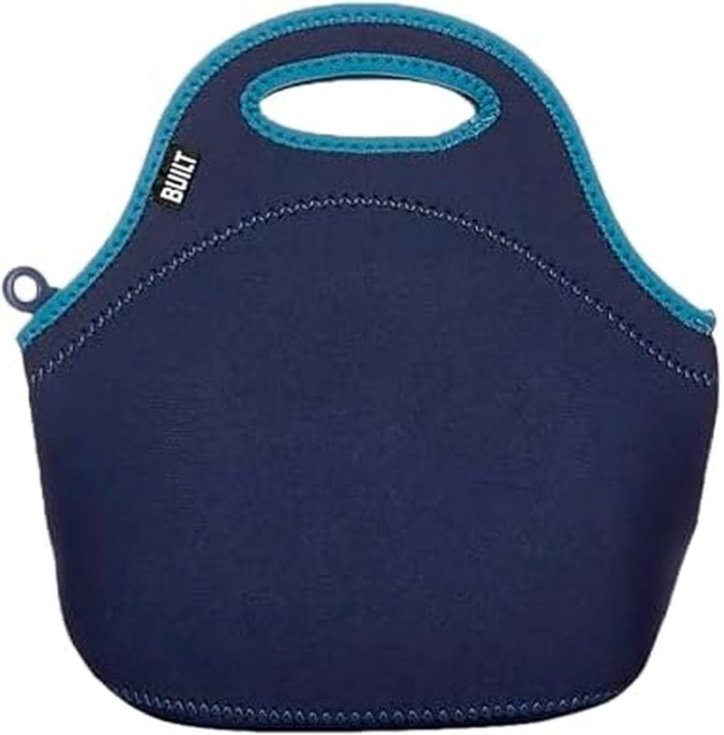Built Gourmet Getaway Neoprene Lunch Bag - Insulated, Reusable, & Machine-Washable Lunch Tote for Hot and Cold Food Storage, Lightweight & Reusable - One Size (Celestial Blue) - Image 1