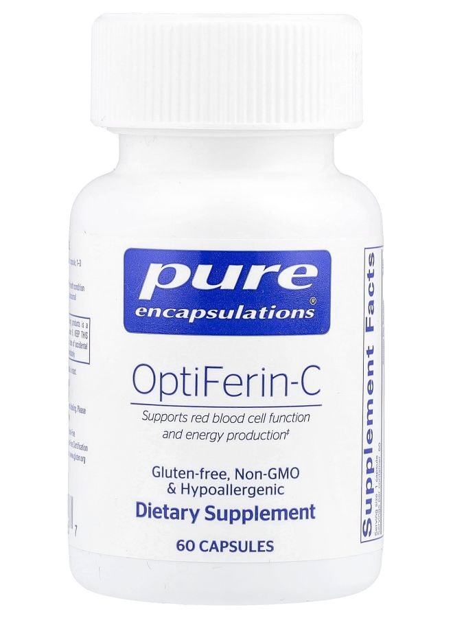 Pure Encapsulations أوبتي فيرين سي 60 كبسولة