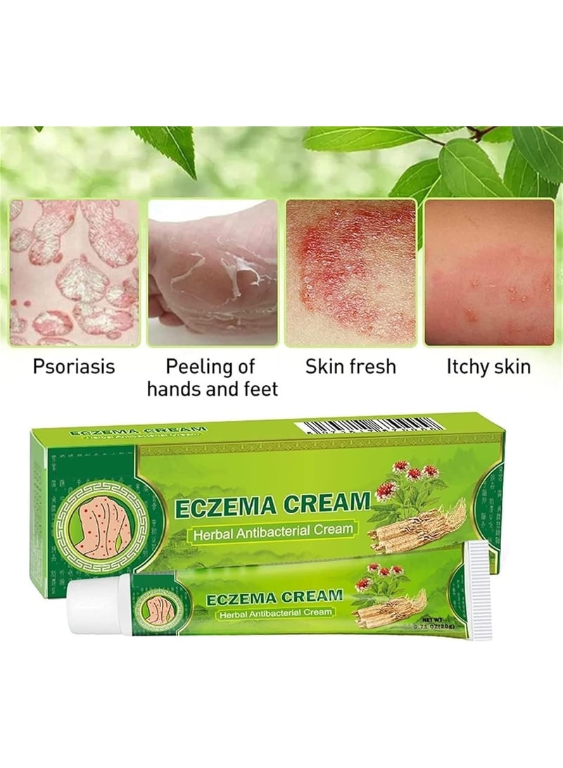 سوميفون كريم الأكزيما الطبيعي بالأعشاب الصينية، مرهم مضاد للحكة والحكة والحساسية، عبوة واحدة، 20 جرام - Image 4