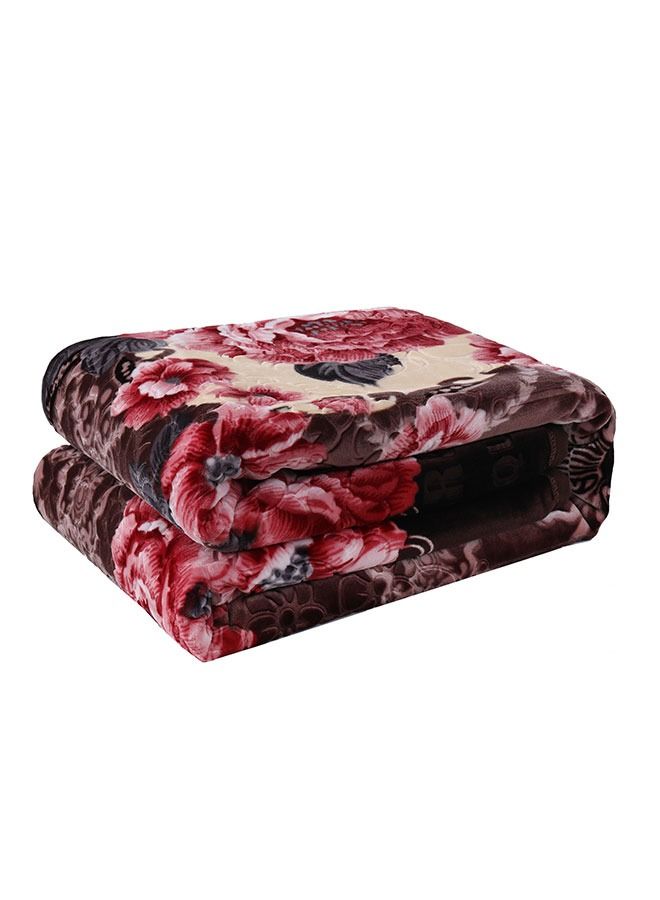 ستارجولد بطانية ذات جودة كورية مزدوجة من طبقتين مصنوعة من خيوط بوليستر 100٪ تم الحصول عليها من البوليستر البكر وهي مناسبة لفصل الشتاء والمطر - Image 2