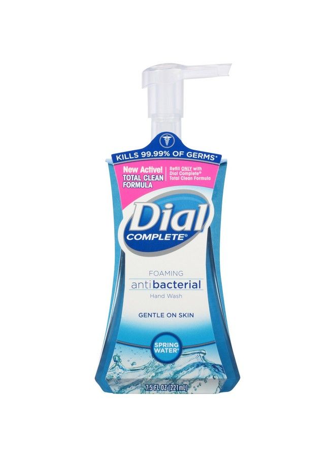 Dial Complete Foaming Antibacterial Hand Wash Spring Water 7.5 Ounce - Image 1