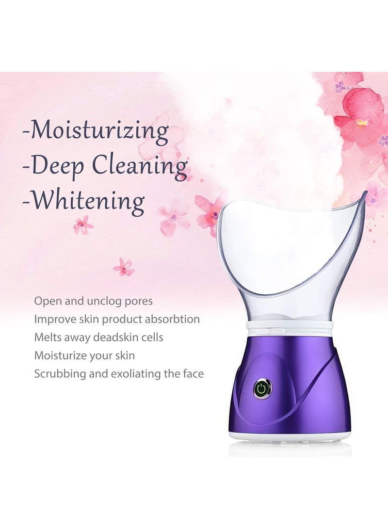 OSENJIE Facial Steamer – One Touch Sauna Inhaler, Facial Steam Spa Machine for Deep Hydration, Skin Care & Beauty Treatment - Image 2