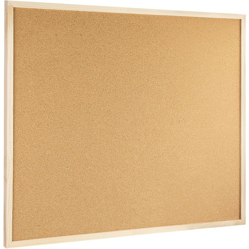 إطار خشبي للوحة التعليق (16x24 بوصة) مع دبابيس تعليق لغرفة الاجتماعات في المكتب - Image 4