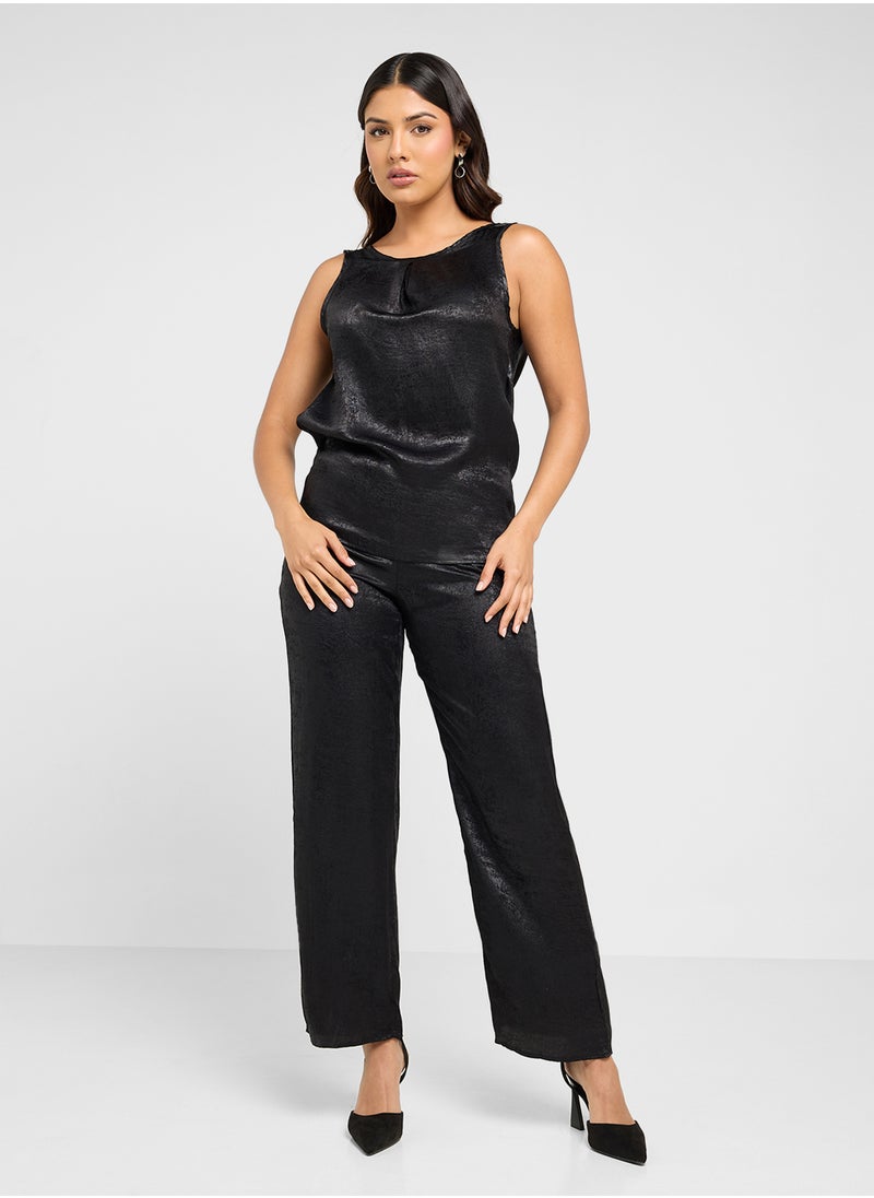 ELLA Back Cowl Top & Pant Set  - Image 5