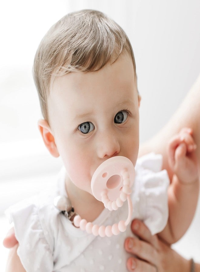 Ryan & Rose Cutie Clip Judy - Pacifier Clip Holder Silicone (Judy, Pink) - Image 3