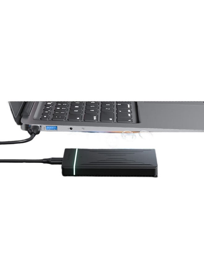 Acasis Usb3.0 External Hard Drive Enclosure, 2.5-Inch Sata Interface, For Desktop And Laptop, Compatible With Ssd And Hdd, Storage Box Ec-5250B - Image 3