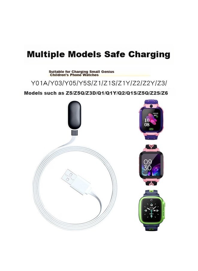 WITGOER Children's Smartwatch Charger Set With Charging Cable, Charging Head, And Base For Z6/d3/y01a/y03/y05/z2/z3/q1a/z1s/z2y/z5q Universal - Image 5