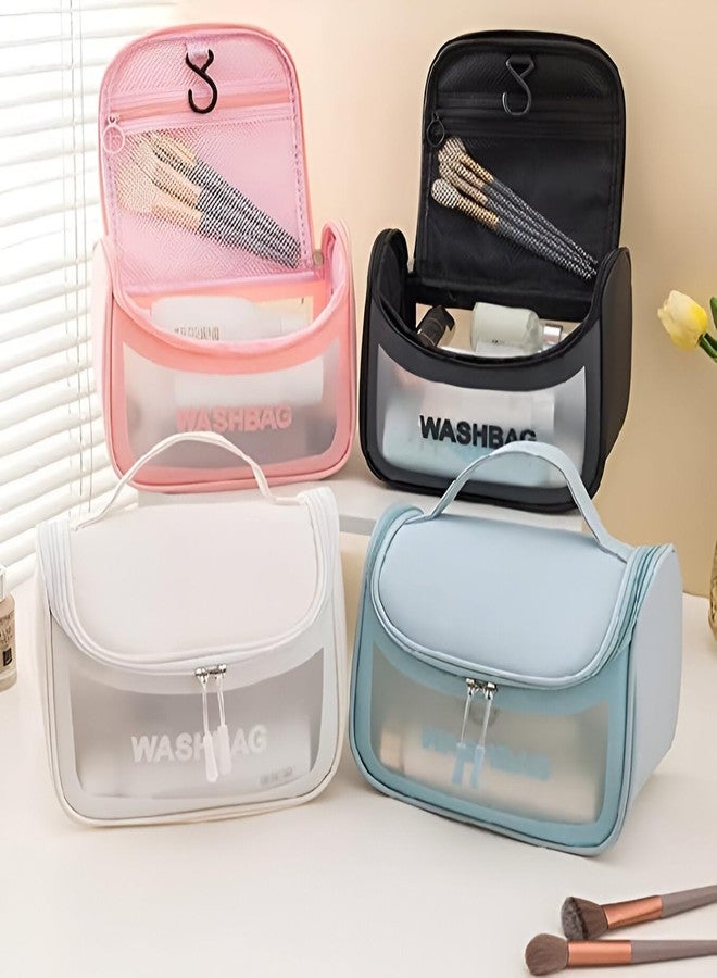 BELENZO Cosmetic Organizer Bag Makeup Pouch for Women Travel Toiletry Bag for Cosmetics Brushes Accessories Waterproof Zippered Cosmetic Bag Portable Carry Pouch (Multi Color) - Image 4