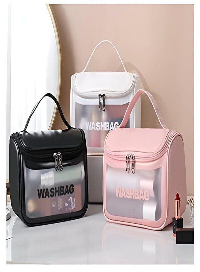 BELENZO Cosmetic Organizer Bag Makeup Pouch for Women Travel Toiletry Bag for Cosmetics Brushes Accessories Waterproof Zippered Cosmetic Bag Portable Carry Pouch (Multi Color) - Image 5