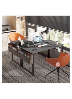 ACPLAY Computer Desk Home Office Writing Study Desk Modern Simple Style Laptop Table With Storage Bag 100X50X74 Cm  - Image 2