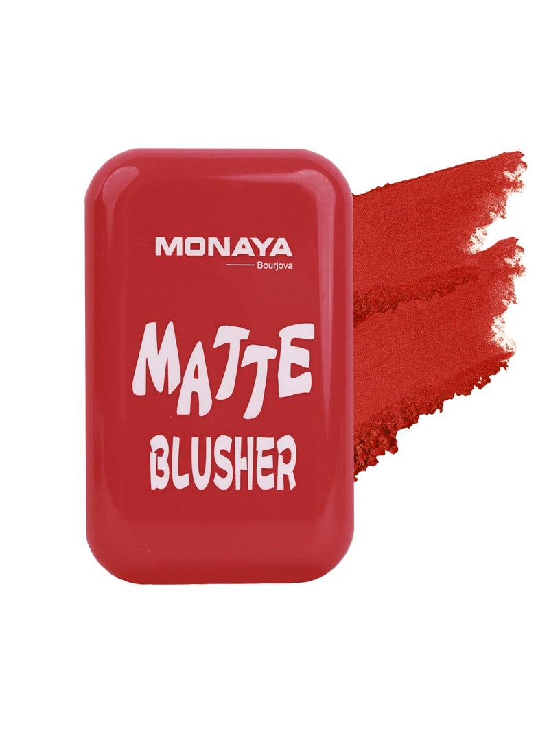 Monaya B004 Matte Blusher – Enhancing Powder Blush, Radiant Finish, Buildable & Long-Lasting Formula – Affordable Cheap Makeup for All Skin Tones - Image 2