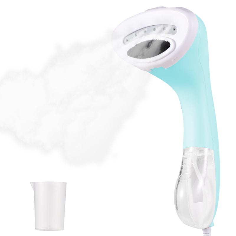 Steamer for Clothes 1100W Powerful 20s Fast Heat-up Handheld Garment Steamer 150ml Detachable Water Tank Portable Wrinkle Remover Steam Iron Works on All Fabrics for Travel Home - Image 1