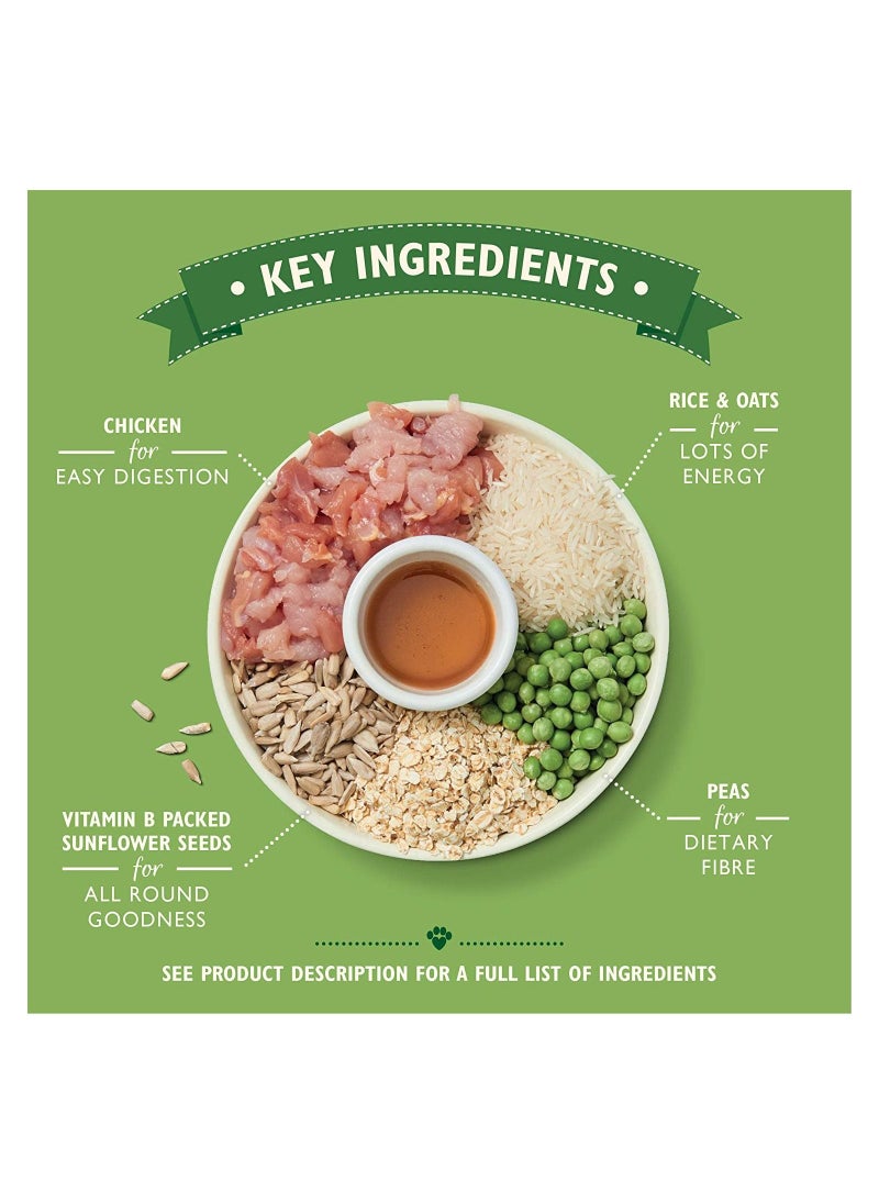 Lily's Kitchen Organic Chicken Bake with Vegetables and Herbs Adult Dry Dog Food 1 kg  - Image 2