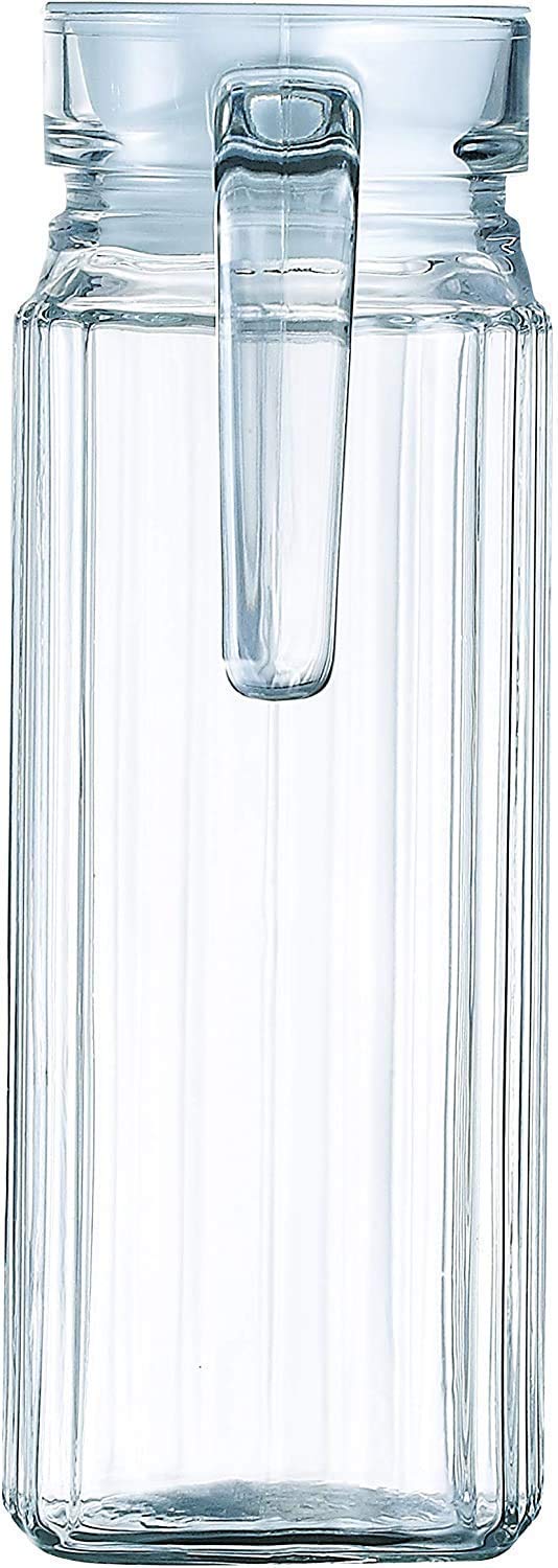 SkyKey إبريق ماء سكايكي، وعاء مع غطاء عبوة من 2، شفاف-1100 مل (1000 مل) - Image 4