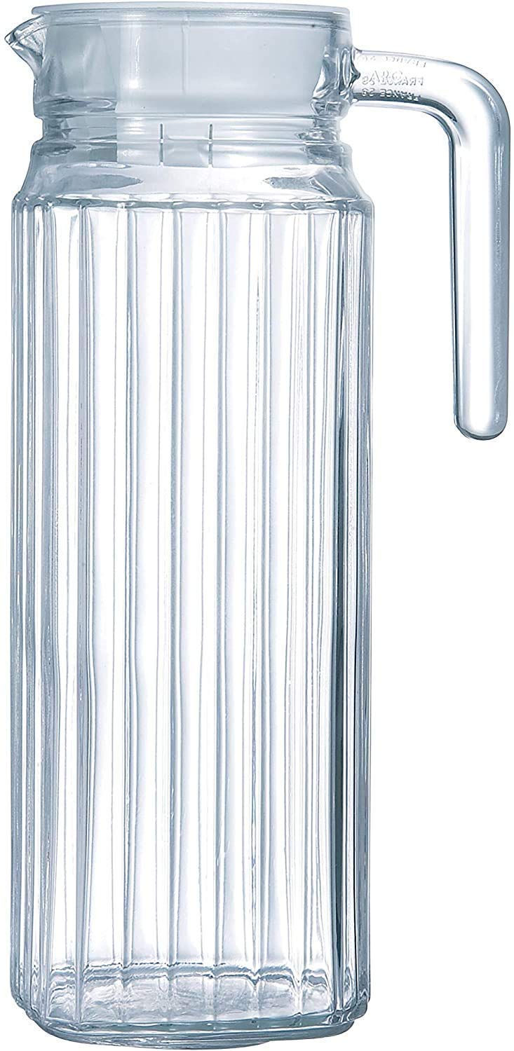 SkyKey إبريق ماء سكايكي، وعاء مع غطاء عبوة من 2، شفاف-1100 مل (1000 مل) - Image 2