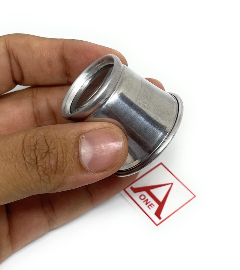 Aone Watchmakers Eye Loupe Aluminium Hands-Free Magnifying Eyeglass Pocket Sized Portable Lens for Watchmaking, Watch Repair, Jewellery, Diamond & Gemstone Grading, Model Making, General Magnifier - Image 2