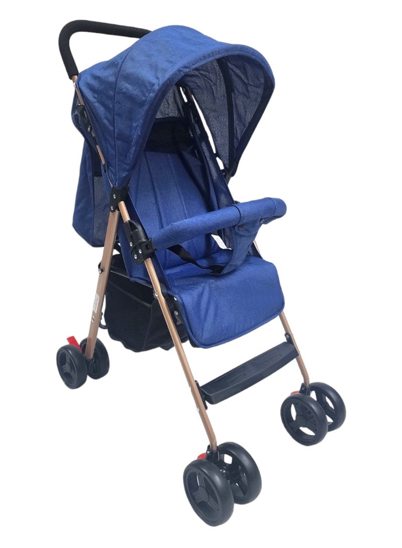 BABYCARA Lightweight Stroller with Adjustable Seat and Convenient Storage Basket - Image 1