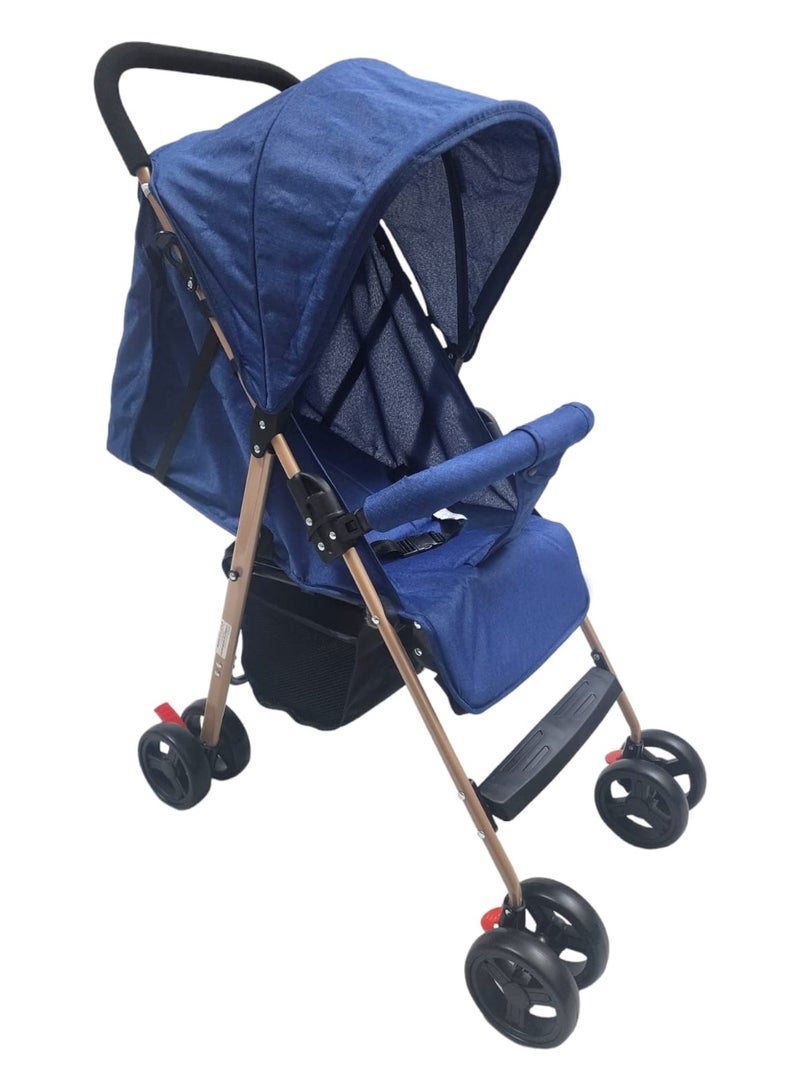 BABYCARA Lightweight Stroller with Adjustable Seat and Convenient Storage Basket - Image 2