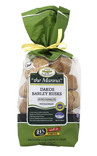 The Manna Tsatsaronakis the Manna Greek Barley Bread Big Cretan Rusk 600g - Image 3
