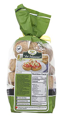 The Manna Tsatsaronakis the Manna Greek Barley Bread Big Cretan Rusk 600g - Image 2