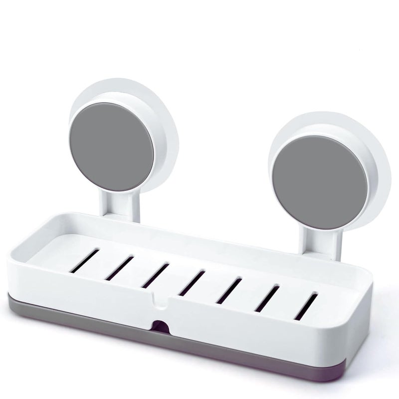 Linear حامل صابون لاينار | حامل صابون للحمام | حامل صابون لاصق للحمام | بلاستيك ABS لتخزين الحمام - Image 3