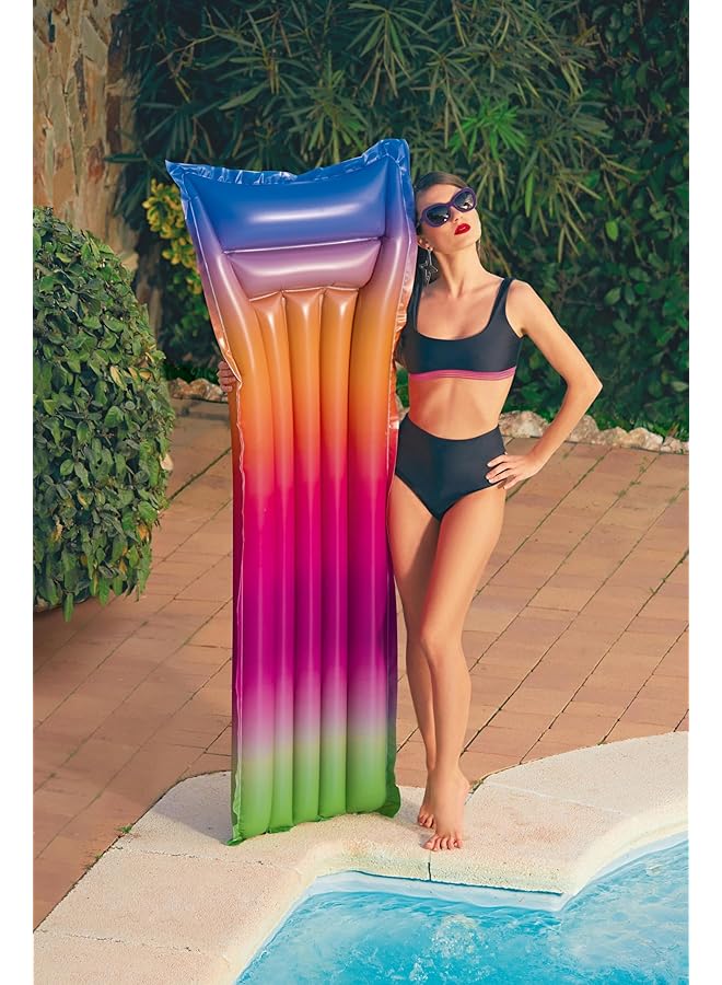 بست واي سجادة سباحة قوس قزح متعددة الألوان 44041 - Image 2