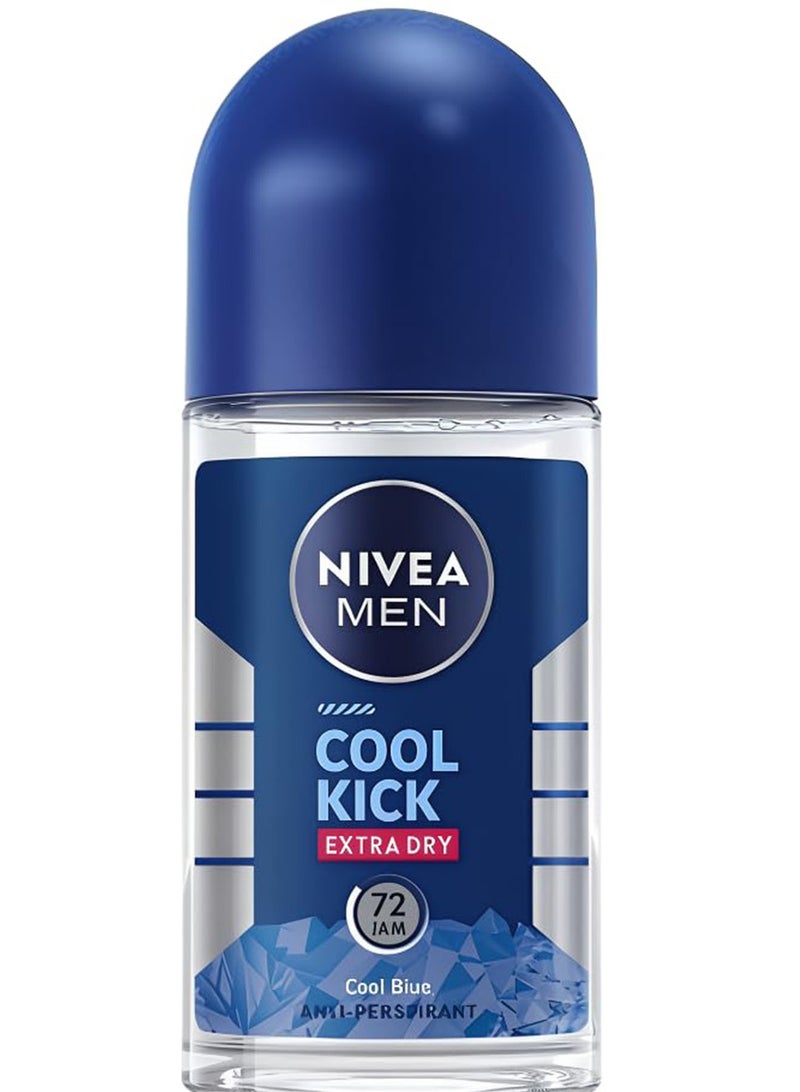 نيفيا 3 عبوات من مزيل للعرق للرجال كوول كيك من نيڤيا عطر منعش رول أون 50 مل - Image 2