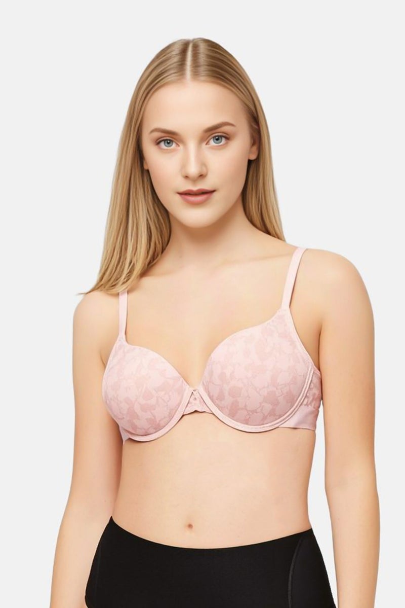 Tahari Women 3 Pieces Padded Textured Underwired Bra, Multicolor  - Image 1