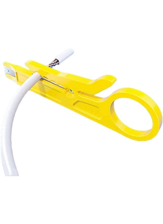 Biella Mini Portable Cable Cutter Stripper Knife - Crimper Pliers, Crimping Tool Cable Stripping Wire, Cutter Multi Tools Cut Line Pocket Multitool  - Image 5