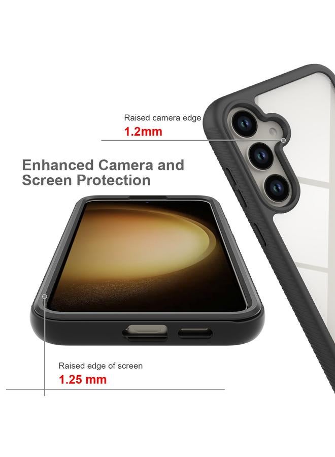 اس-توب جراب لهاتف Samsung Galaxy S24+ 5G Starry Sky بلون سادة مقاوم للصدمات من مادة TPU الشفافة لهاتف PC - Image 5