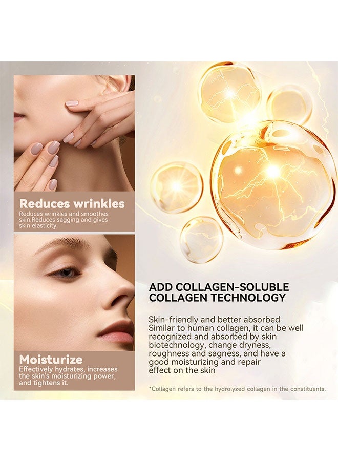 Sheloves Collagen Moisturizing Multi Balm Stick, Collagen Wrinkle Bounce Multi Balm Stick for Anti-Aging, Reduce Fine Lines, Firming Skin, Enhances Elasticity & Plump, Deeply Hydration Soft Skin - Image 4