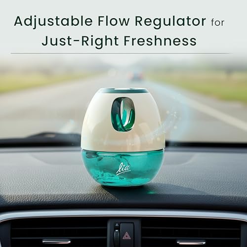 Cycle Lia Car Freshener Gel|Aqua Dream (Serene) Fragrance 45 Gm|Lia Dashboard Gel Car Air Freshener|Car Perfume Car Accessories - Image 5