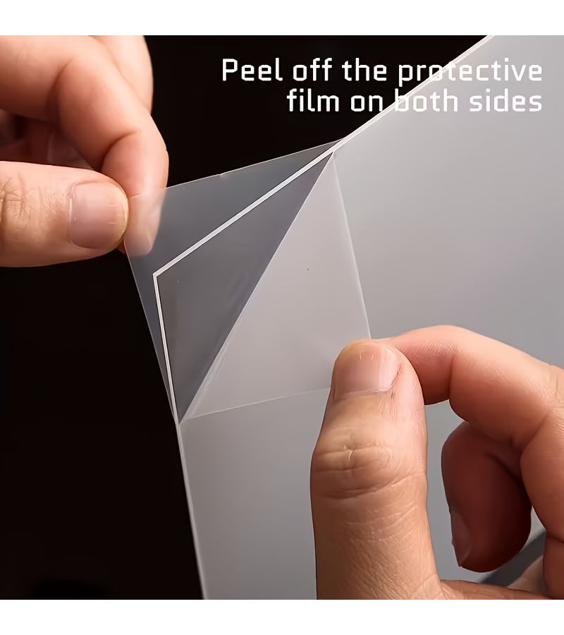 A4 Size 5pcs Clear Acrylic Sheet Transparent Plastic Board For Picture Frame Glass Replacement Display Painting - Image 1