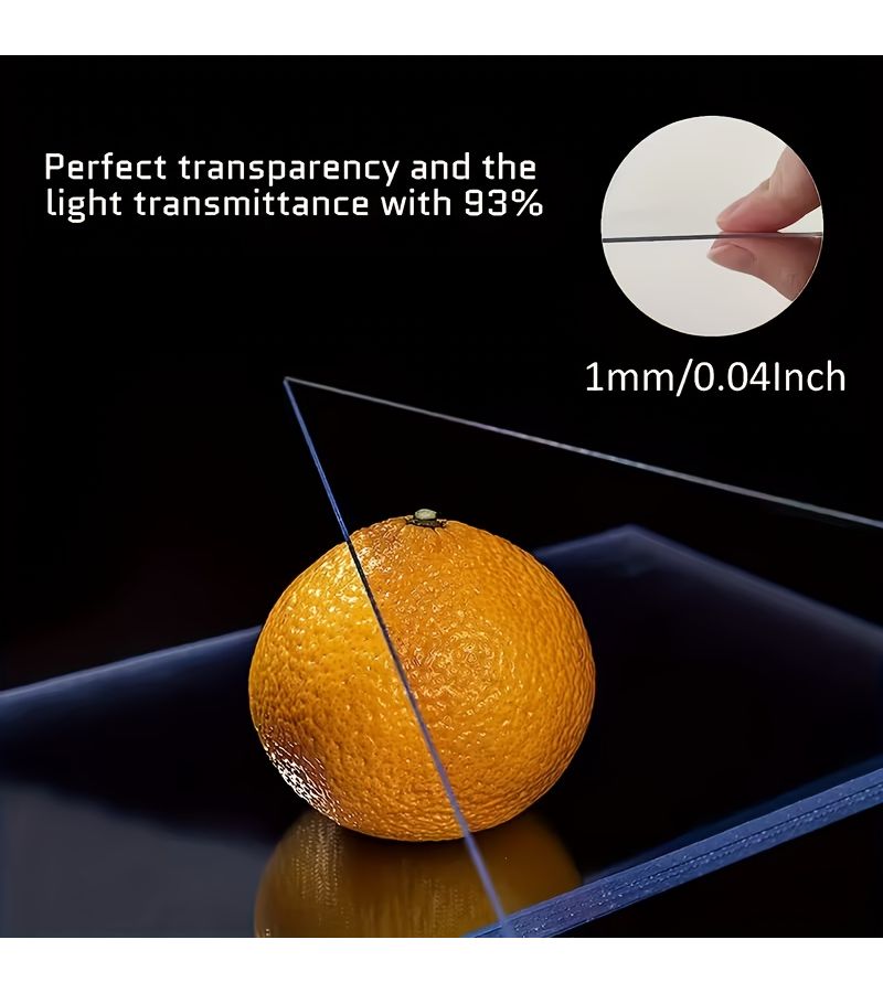 A4 Size 5pcs Clear Acrylic Sheet Transparent Plastic Board For Picture Frame Glass Replacement Display Painting - Image 3