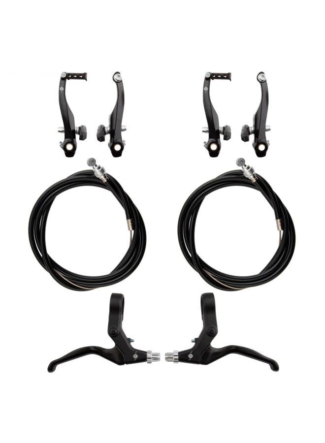 Origin8 Sport Comp V-Brake Set, Black - Image 1