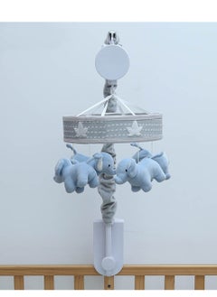 Generic Newborn bedside rattle stroller hanging bed bell baby wind chime pendant rotating bed hanging toy  - Image 3