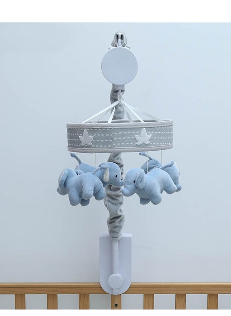 Newborn bedside rattle stroller hanging bed bell baby wind chime pendant rotating bed hanging toy  - Image 3