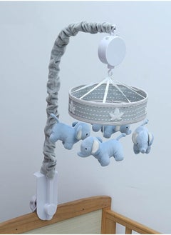 Generic Newborn bedside rattle stroller hanging bed bell baby wind chime pendant rotating bed hanging toy  - Image 2