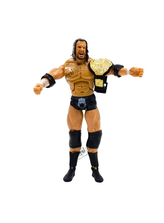 دبليو دبليو إي مجسم "تريبل إتش" (Triple H) القابل للاقتناء لمصارع، مقاس 7 بوصات - Image 3
