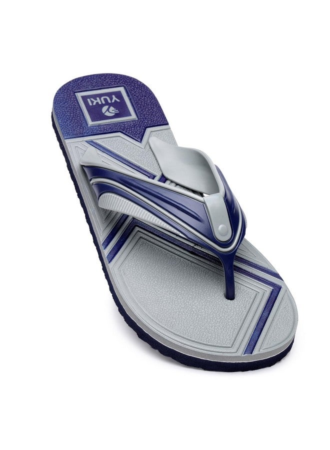 يوكي شبشب رجالي من يوكي | شبشب هاواي تشابال مطاطي أنيق، مريح وخفيف الوزن، مقاوم للماء، مانع للانزلاق - Image 1