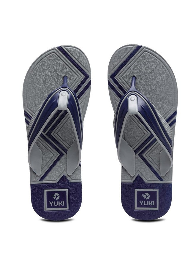 يوكي شبشب رجالي من يوكي | شبشب هاواي تشابال مطاطي أنيق، مريح وخفيف الوزن، مقاوم للماء، مانع للانزلاق - Image 2