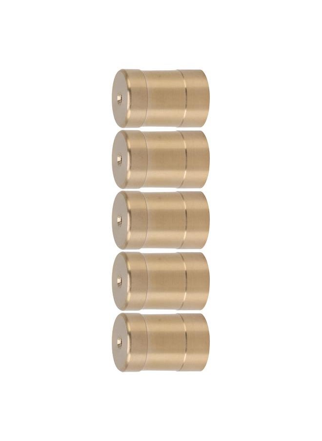Thoraya 5PCS Copper Lawn Misting Nozzle Flat Head Spray Misting Nozzle Internal Thread Connection for Landscaping Outdoor G1/2in  - Image 2