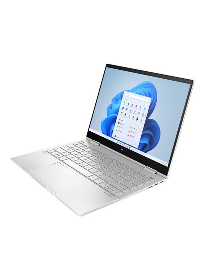 HP لابتوب إنفي X360  طراز ‎13-BF0013dx وبتصميم 2 في 1 وبشاشة لمس مقاس 13.3 بوصة بدقة كاملة الوضوح ومعالج إنتل كور i7-1250U/ ذاكرة رام 8 جيجابايت/ محرك أقراص SSD سعة 512 جيجابايت/ بطاقة رسومات إنتل أيريس Xe / نظام التشغيل ويندوز 11 اللغة الإنجليزية فضي - Image 2