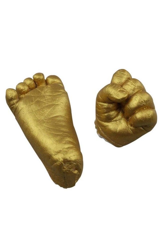 BABIES BLOOM Newborn Baby 3D Casting Footprint Casting Kit (100G Moulding 200G Casting Powder)M20( Multicolor) - Image 1