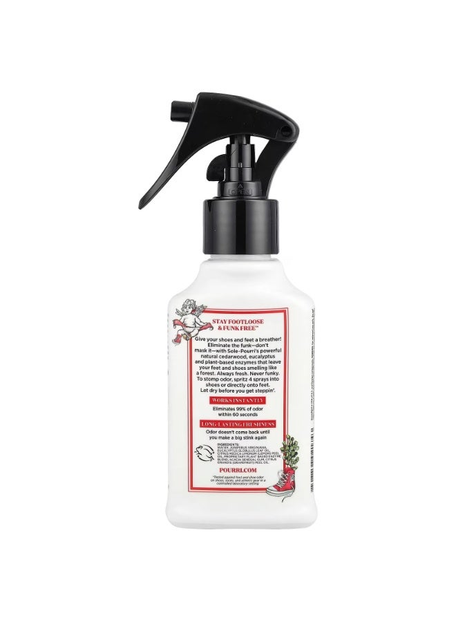 Poo-Pourri, Sole-Pourri™ Shoe+ Foot, Funk-Fighting Odor Eliminator, Cedarwood Eucalyptus, 3.4 fl oz (100 ml) - Image 2