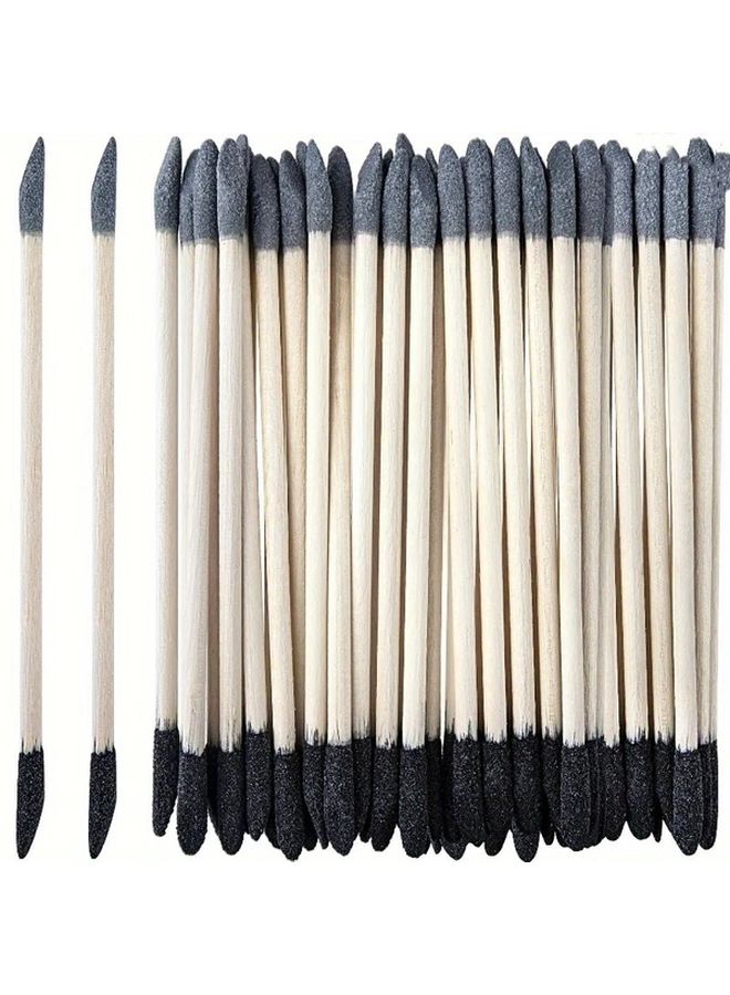10 قطعة من عصي الصنفرة ذات النهايتين المزدوجة، أدوات تلميع للخشب والبلاستيك وموديلات فن الأظافر - Image 2