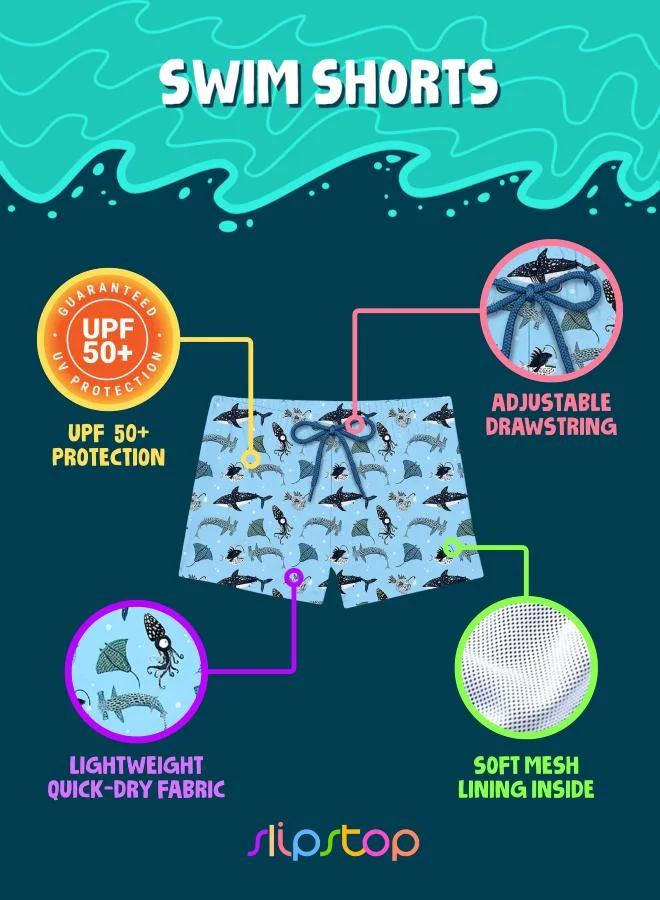 Slipstop Atlantis Junior Atlantis Junior Swim Shorts for Kids | Best Price UAE