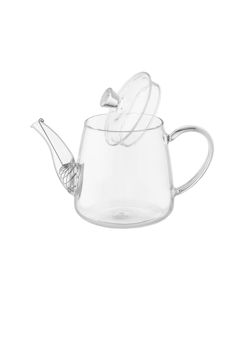 Alsaif Borosilicate Glass Teapot With Strainer Capacity 600 ml - Image 2