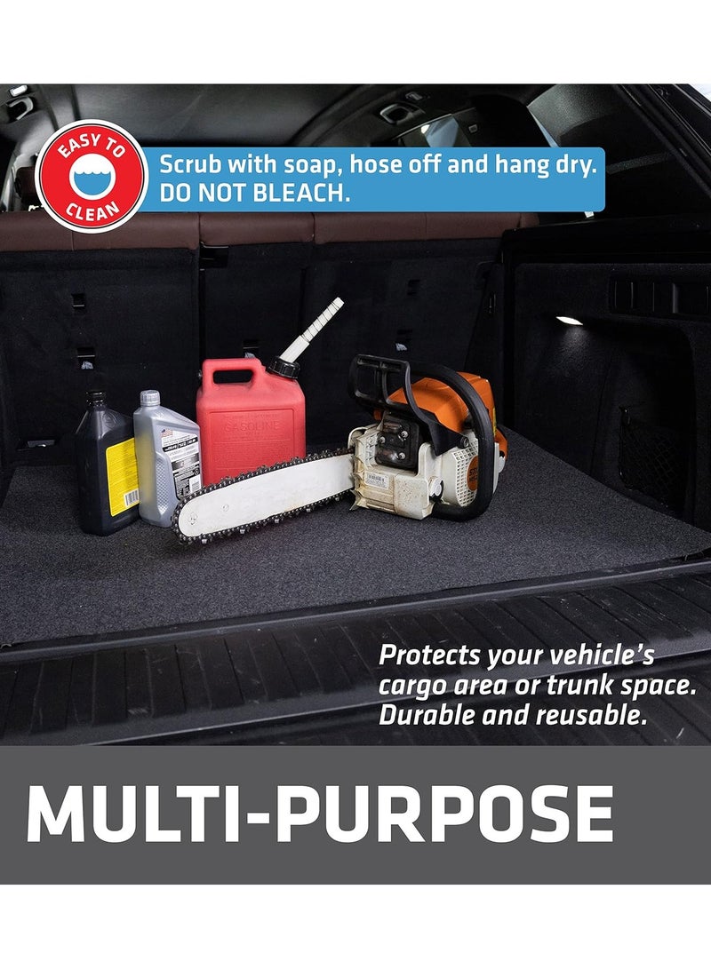 Premium Maintenance Mat Oil Spill Garage Floor Mat (90 x 100cm), Absorbent, Waterproof, Contains Liquids, Protects Garage Surface or Driveway, Reusable, Washable, Durable - Image 3